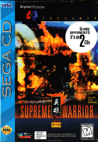 SCD: SUPREME WARRIOR (GAME) - Click Image to Close
